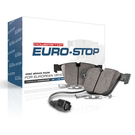 Power Stop 07-11 Audi S6 Euro-Stop ECE-R90 Rear Brake Pads