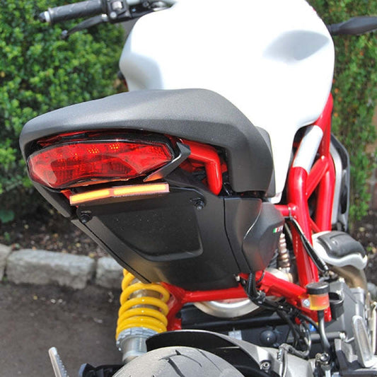 New Rage Cycles 17+ Ducati Monster 797/1200/Anniversario Fender Eliminator Kit - Amber