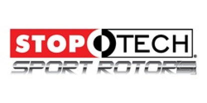 StopTech Power Slot 16-17 Volvo XC90 Front Left Slotted Rotor