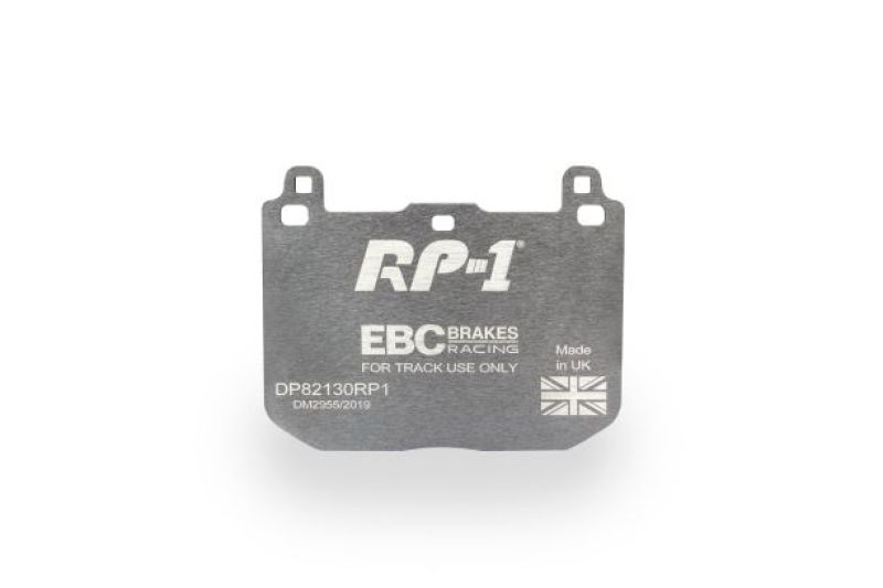 EBC Racing 12-16 Porsche Boxster (Cast Iron Disc Only) RP-1 Race Rear Brake Pads