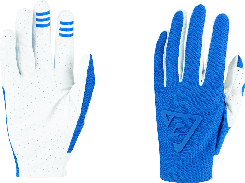 Answer Racing A23 Aerlite Motocross Gloves - White/Black, Lightweight & Ventilated