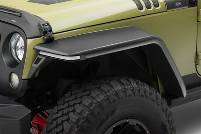 Rugged Ridge 07-18 Jeep Wrangler JK 2-Door+4-Door Unlimited Max Terrain Fender Flare Front+Rear Set