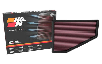 K&N 2021+ Jeep Grand Cherokee V6 3.6L Replacement Air Filter