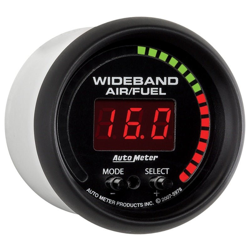 Autometer ES Digital 52mm Wideband Air/Fuel Kit AutoMeter Gauges