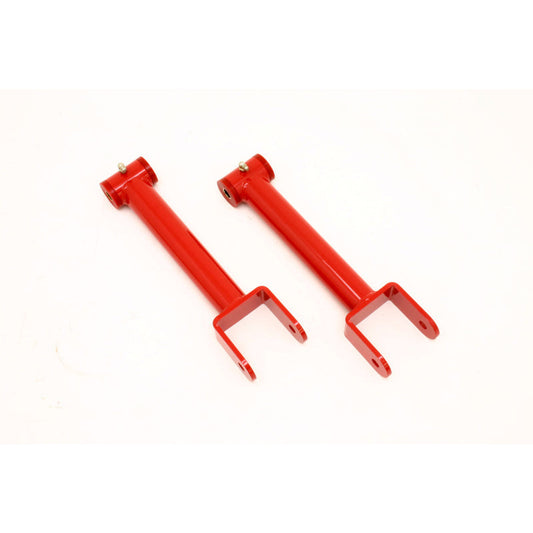 BMR 91-96 B-Body Non-Adj. Upper Control Arms Extended Length (Polyeruathane Bushings) - Red BMR Suspension Control Arms