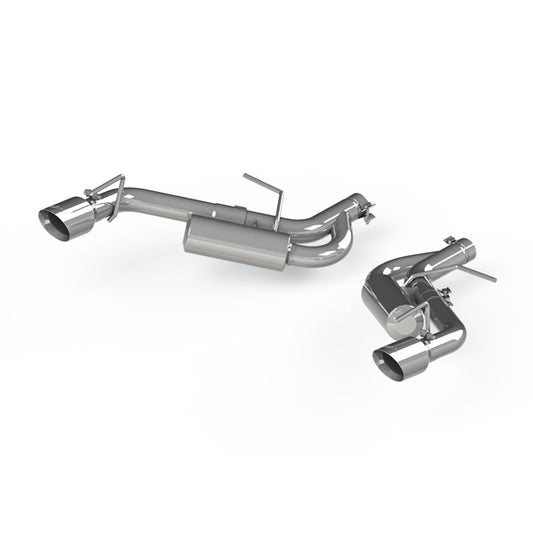 MBRP 16-19 Chevrolet Camaro 2.5in T304 Non NPP Axle Back Exhaust System - 4in Dual Wall Tips