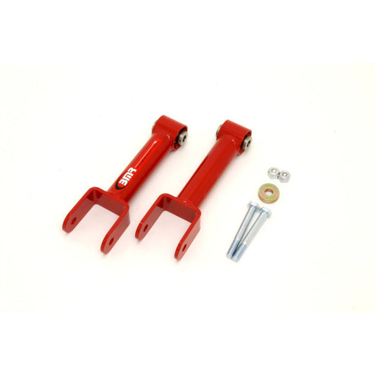 BMR 79-04 Fox Mustang Upper Control Arms Non-Adj. w/ Spherical Bearings - Red BMR Suspension Control Arms