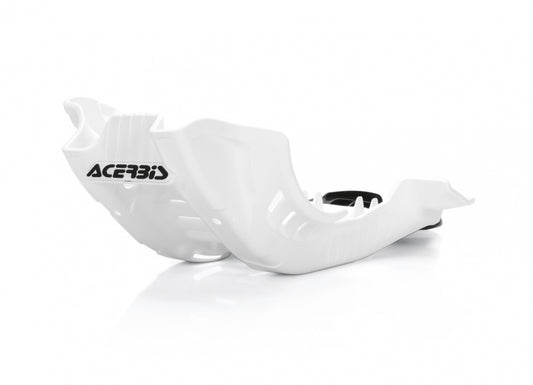 Acerbis 20-23 Husqvarna FE250/350/350s Skid Plate - White/Black