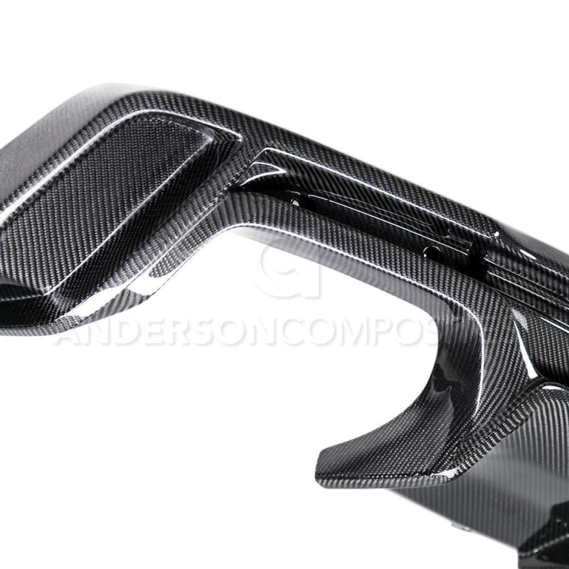 Anderson Composites 2016+ Chevy Camaro SS Type-AZ Carbon Fiber Rear Diffuser Anderson Composites Diffusers