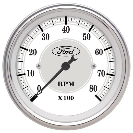 Autometer 3 1/8in In-Dash 8000 RPM Incandescent Flood Lit Tachometer AutoMeter Gauges