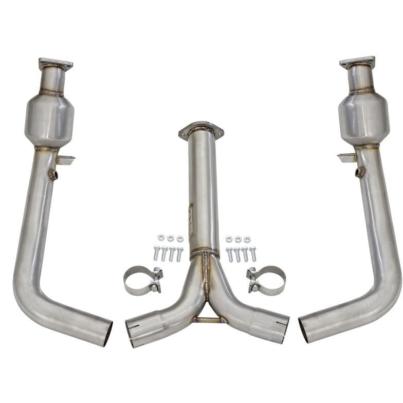 aFe Twisted Steel Y-Pipe (Catted) 03-06 Nissan 350Z /Infiniti G35 V6-3.5L aFe Headers & Manifolds