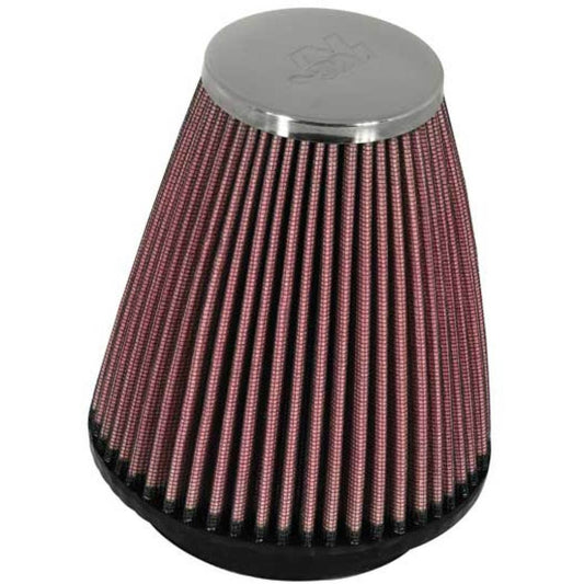 K&N Universal Chrome Filter 2.25 Inch Flange / 3.5 Inch Base / 2 Inch Top / 4 Inch Height K&N Engineering Air Filters - Universal Fit