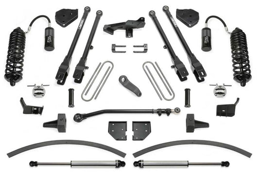 Fabtech 17-21 Ford F250/F350 4WD Diesel 8in 4Link Sys w/4.0 & 2.25
