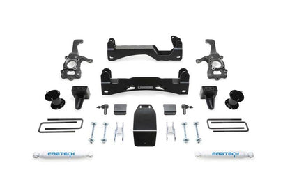 Fabtech 15-20 Ford F150 4WD 6in Basic Sys w/Perf Shks