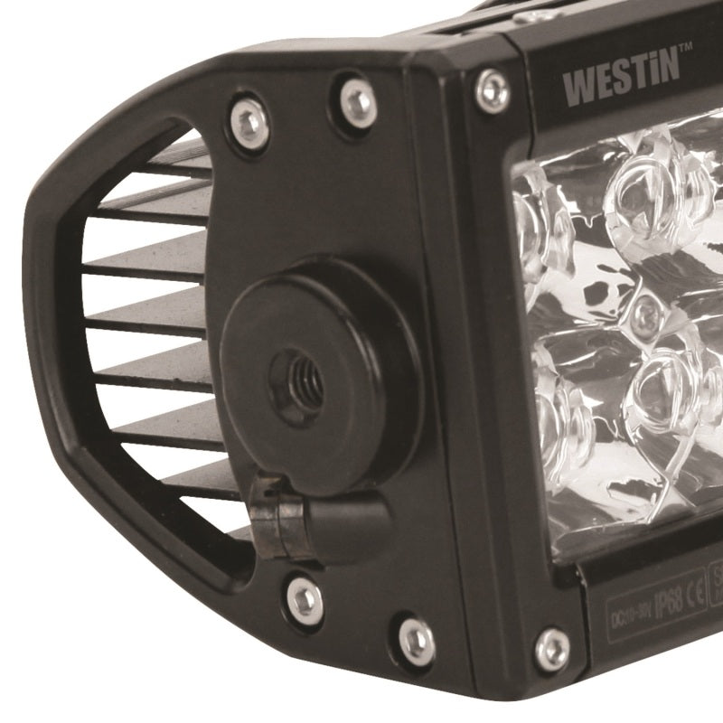 Westin Performance2X LED Light Bar Low Profile Double Row 10 inch Flex w/3W Osram - Black