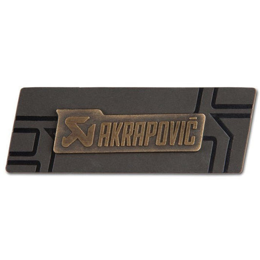 Akrapovic Brass sign badge Akrapovic Marketing