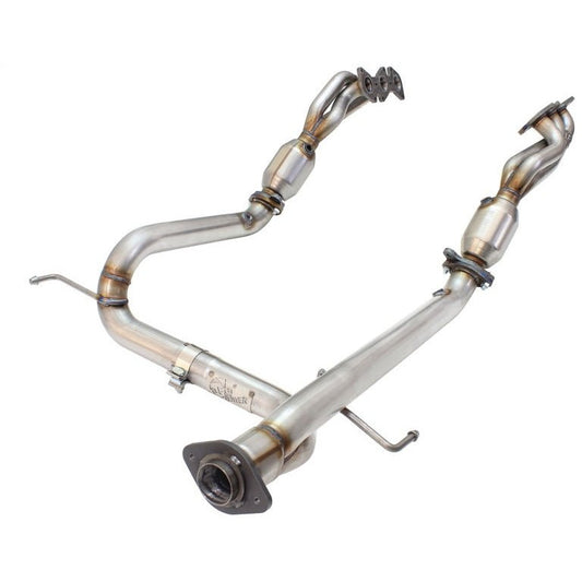aFe Twisted Steel Headers & Y Pipe (Street) Stainless Steel 05-11 Toyota Tacoma V6 4.0L aFe Headers & Manifolds