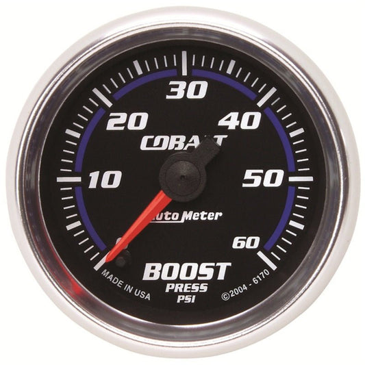 Autometer Cobalt 52mm 0-60 PSi Boost Gauge AutoMeter Gauges