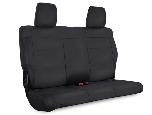 PRP 07-10 Jeep Wrangler JK Rear Seat Covers/2 door - All Black