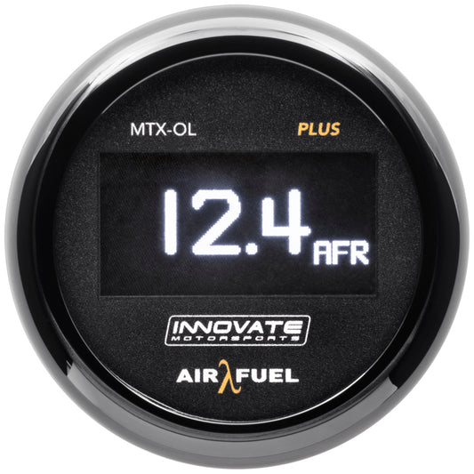 Innovate MTX-OL PLUS Wideband Digital Air/Fuel Ratio OLED Gauge Kit 3ft w/O2 Sensor Innovate Motorsports Gauges