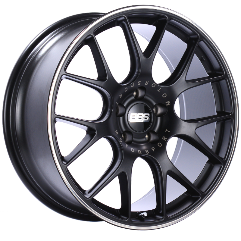 BBS CH-R 20x9.5 5x114.3 ET40 CB66 Satin Titanium Polished Rim Protector Wheel main image 0