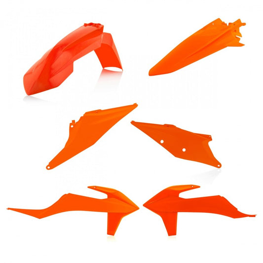 Acerbis 20-23 KTM XCF-W350/500/ XC-W150tpi-300tpi/ EXC300tpi/ EXC-F350/500 Plastic Kit - 16 Orange