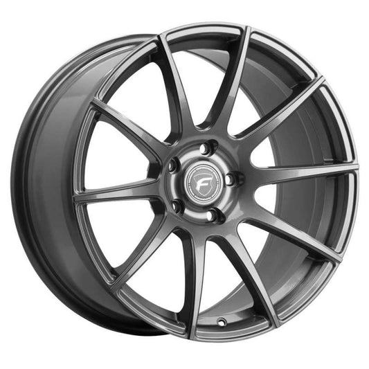Forgestar CF10 20x12 / 5x120.65 BP / ET50 / 8.5in BS Gloss Anthracite Wheel Forgestar Wheels - Cast