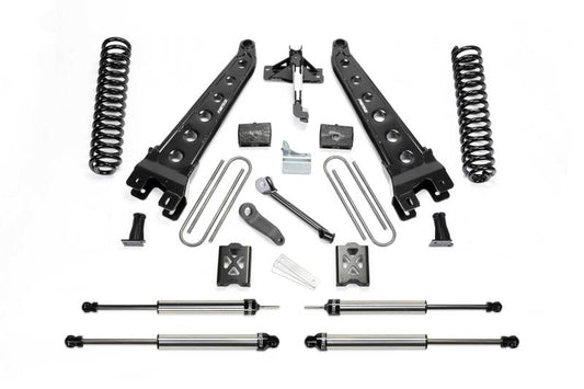 Fabtech 05-07 Ford F350 4WD 6in Rad Arm Sys w/Coils & Dlss Shks