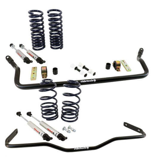 Ridetech 68-72 Chevrolet Chevelle StreetGrip Suspension Lowering Kit