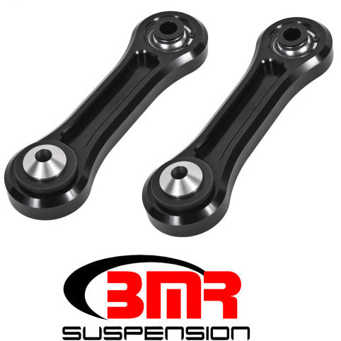 BMR 15-17 S550 Mustang Rear Lower Control Arms Vertical Link (Delrin/Bearing) - Black BMR Suspension Suspension Arms & Components