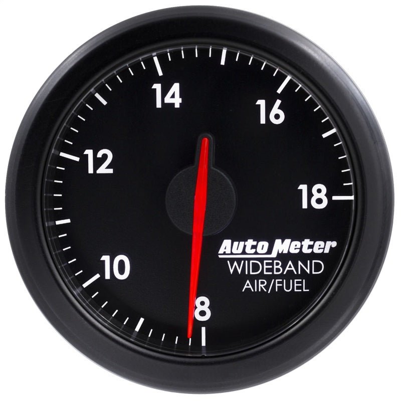 Autometer Airdrive 2-1/6in Wideband Air / Fuel Gauge 10:1-17:1 ARF Range - Black AutoMeter Gauges