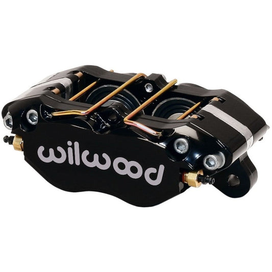 Wilwood Caliper-Dynapro Dust-Boot 5.25in Mount - Blk 1.75in Pistons 1.00in Disc Wilwood Brake Calipers - Perf