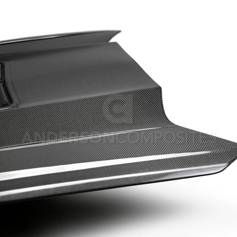 Anderson Composites 16-19 Chevrolet Camaro Double Sided Carbon Fiber Type-T2 Style Hood Anderson Composites Hoods