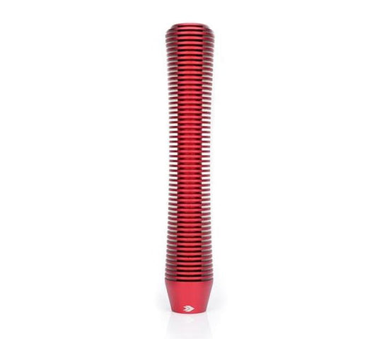 NRG Shift Knob Heat Sink Curved Long Red
