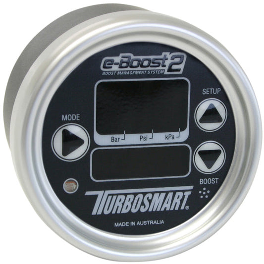 Turbosmart eB2 66mm Black Silver Turbosmart Boost Controllers