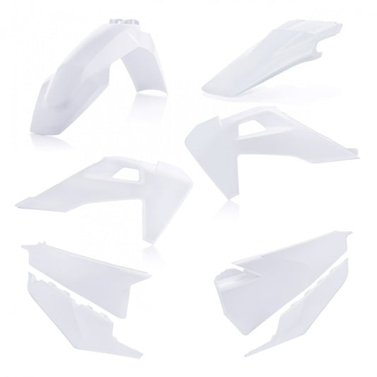 Acerbis 20-23 Husqvarna TE150i-300i/ FE350/s-501/s Plastic Kit - 20 White