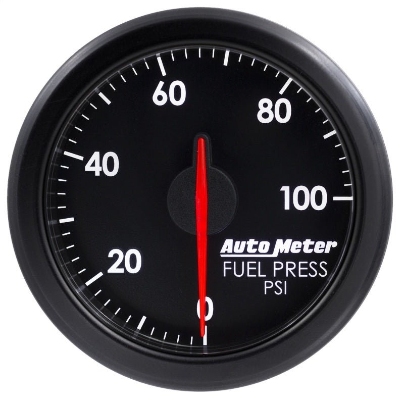 Autometer Airdrive 2-1/6in Fuel Pressure Gauge 0-100 PSI - Black AutoMeter Gauges