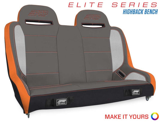PRPJeep Wrangler JKU/JLU  Elite Series Suspension Bench Seat