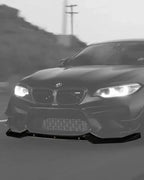 BMW 2 Series F87 M2/M2C K2 Carbon Fiber Front Lip (2016 - 2019)