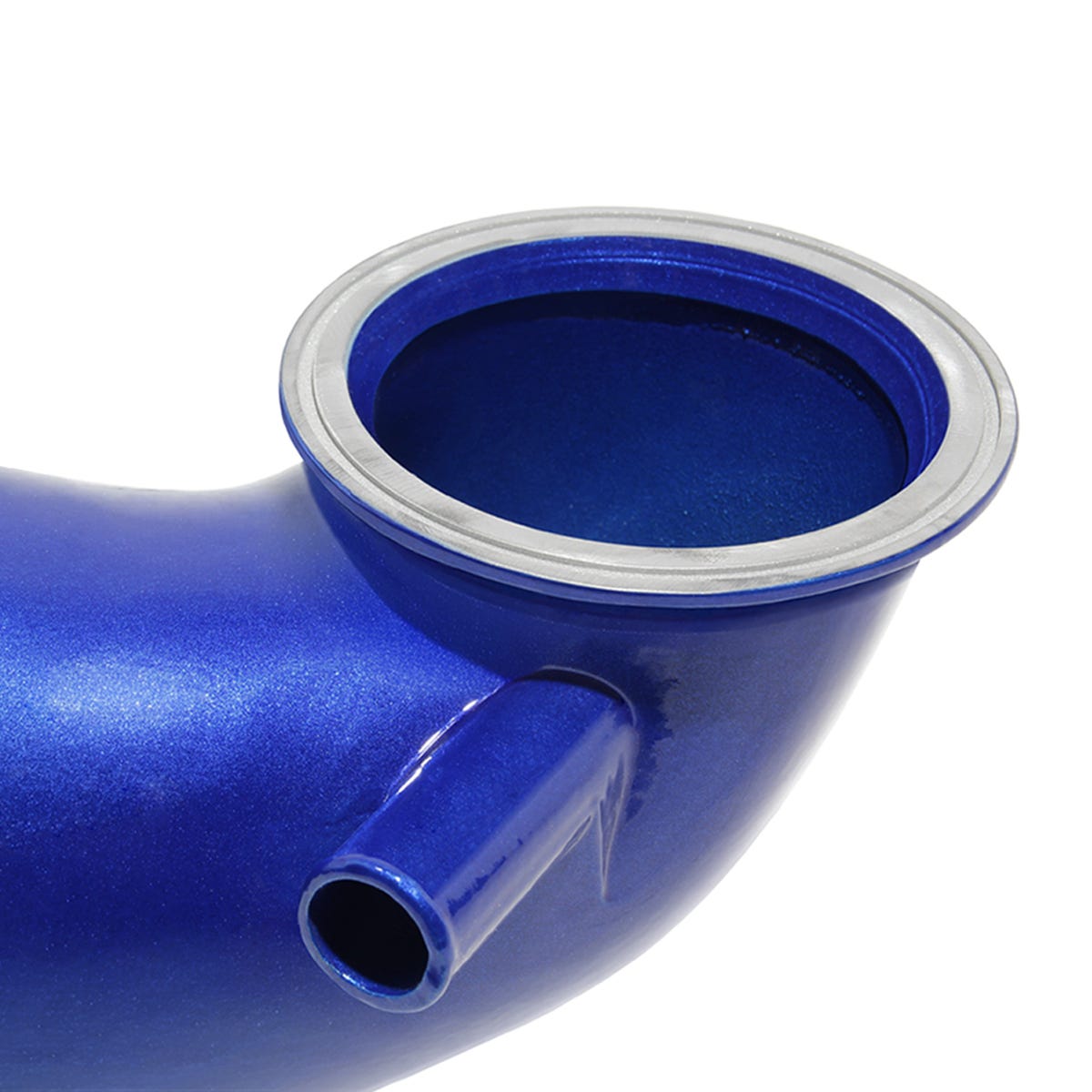 Max Flow Intake Mouthpiece For 04.5-10 Chevrolet And GMC LLY/LBZ/LMM Duramax With 4 Inch Aftermarket Intakes Ink Black HSP Diesel