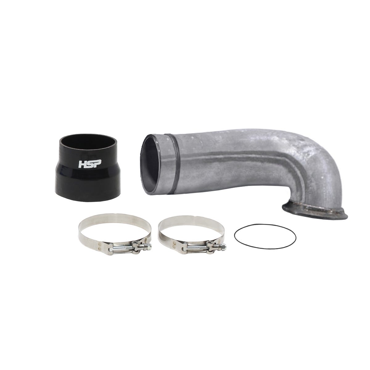 Max Flow Intake Mouthpiece For 04.5-10 Chevrolet And GMC LLY/LBZ/LMM Duramax With 4 Inch Aftermarket Intakes Raw HSP Diesel