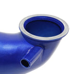 Max Flow Intake Mouthpiece For 04.5-10 Chevrolet And GMC LLY/LBZ/LMM Duramax With 4 Inch Aftermarket Intakes Silk Satin Black HSP Diesel