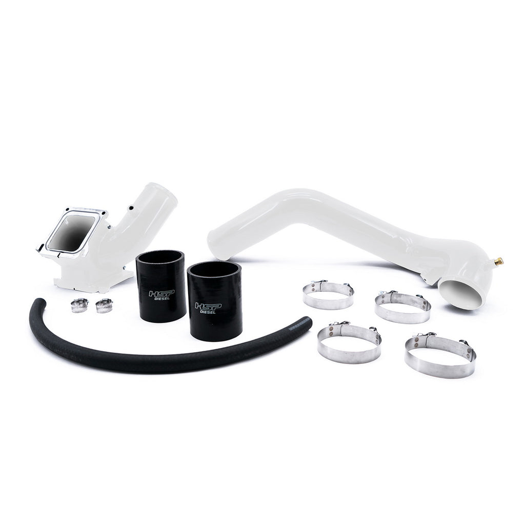 2006-2010 Chevrolet / GMC Max Flow Bridge and Cold Side Tube Behind Alt Polar White
