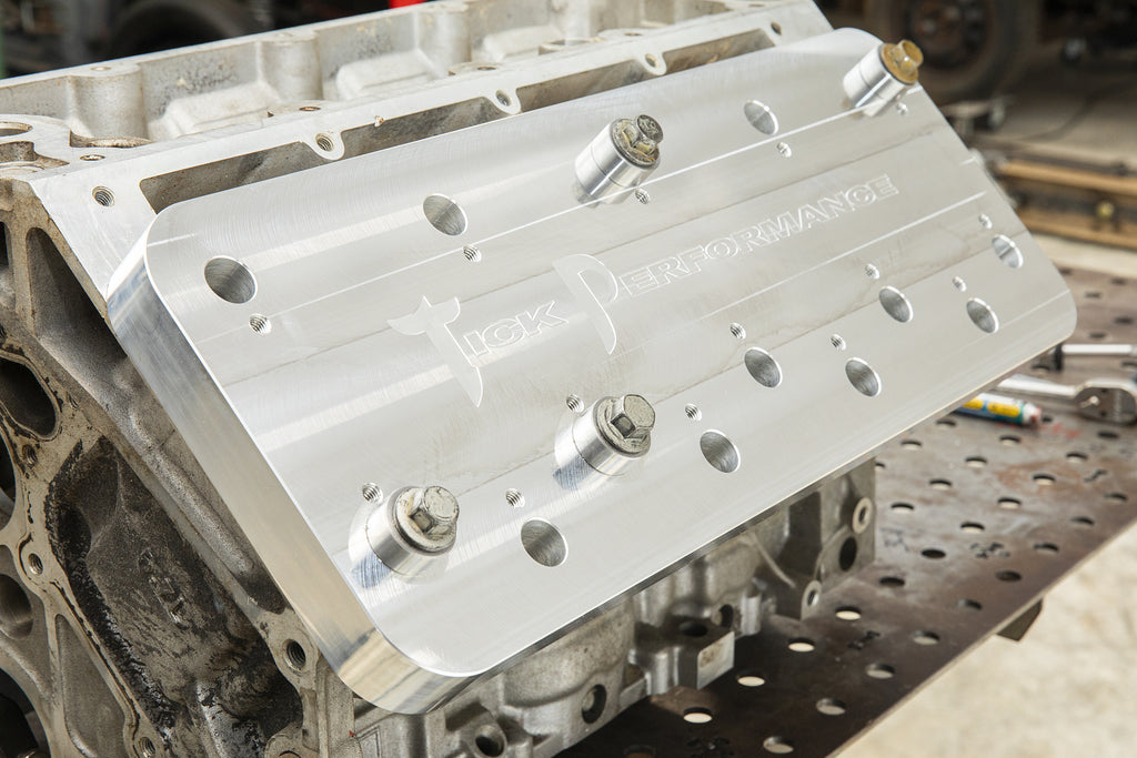 Head Bolt Drill Fixture for Gen 3 & 4 GM LS-Series Blocks By Tick Performance