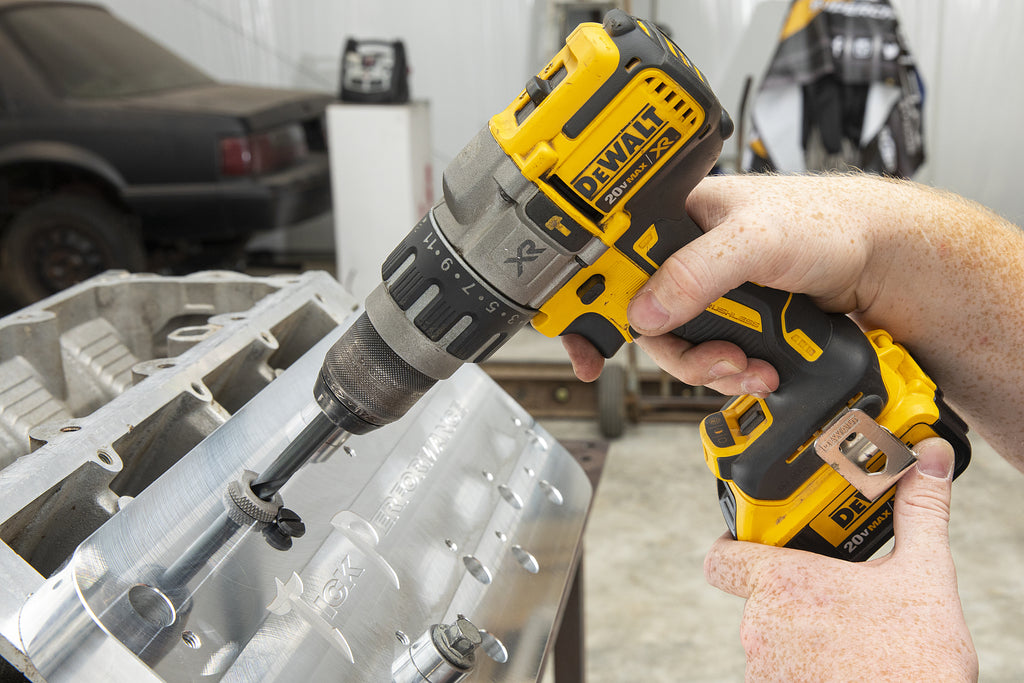 Head Bolt Drill Fixture for Gen 3 & 4 GM LS-Series Blocks By Tick Performance