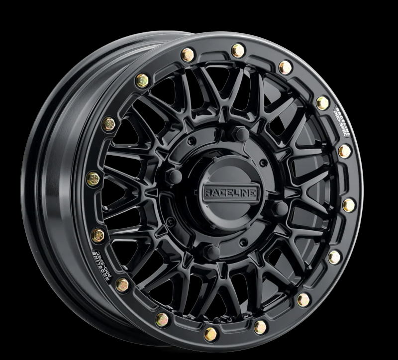 Raceline A15 Omega 15x8in / 4x156 BP / 0mm Offset / 132.5mm Bore - Gloss Black