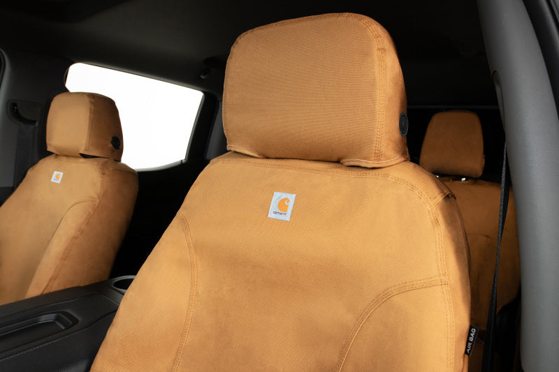 Covercraft 18-25 Jeep Wrangler JL Carhartt SeatSaver Custom Seat Cover - Brown
