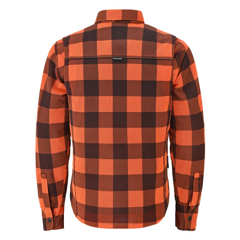Speed and Strength Black Nine Mesh Moto Shirt Orange/Black - XL