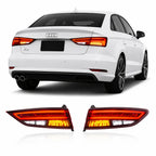 Audi A3 Upgraded LED Tail Lights Rear Lamp Assembly 2013-2019