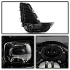 Spyder 20-23 GMC Acadia OEM LED Fog Light w/ Switch - Clear (FL-GAC2020-LED-C)